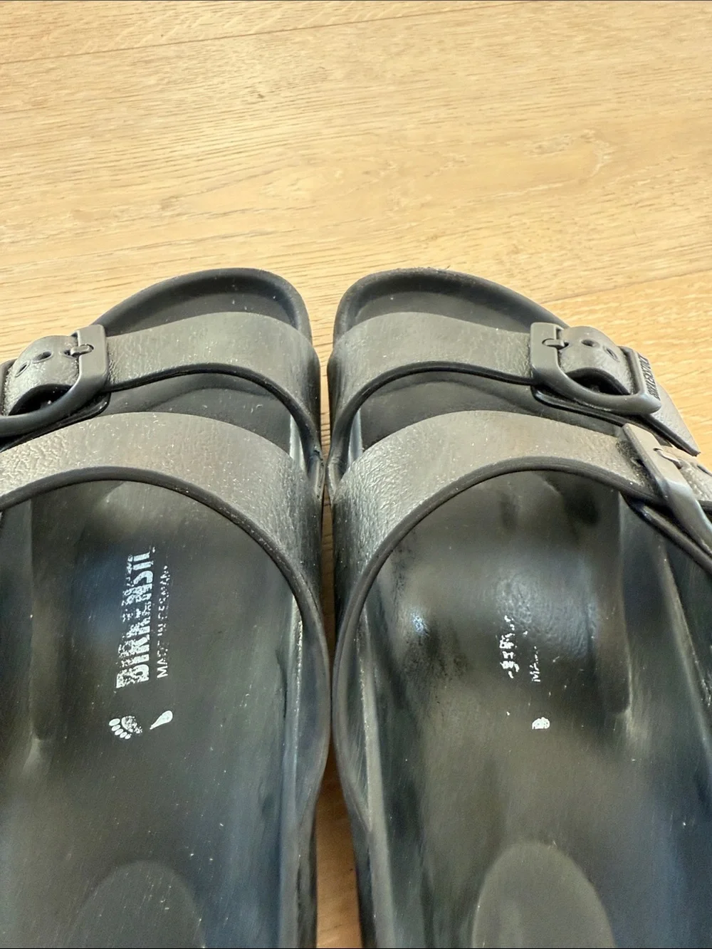 Birkenstock Arizona EVA Black Waterproof Design Sandals-Girls Size 33